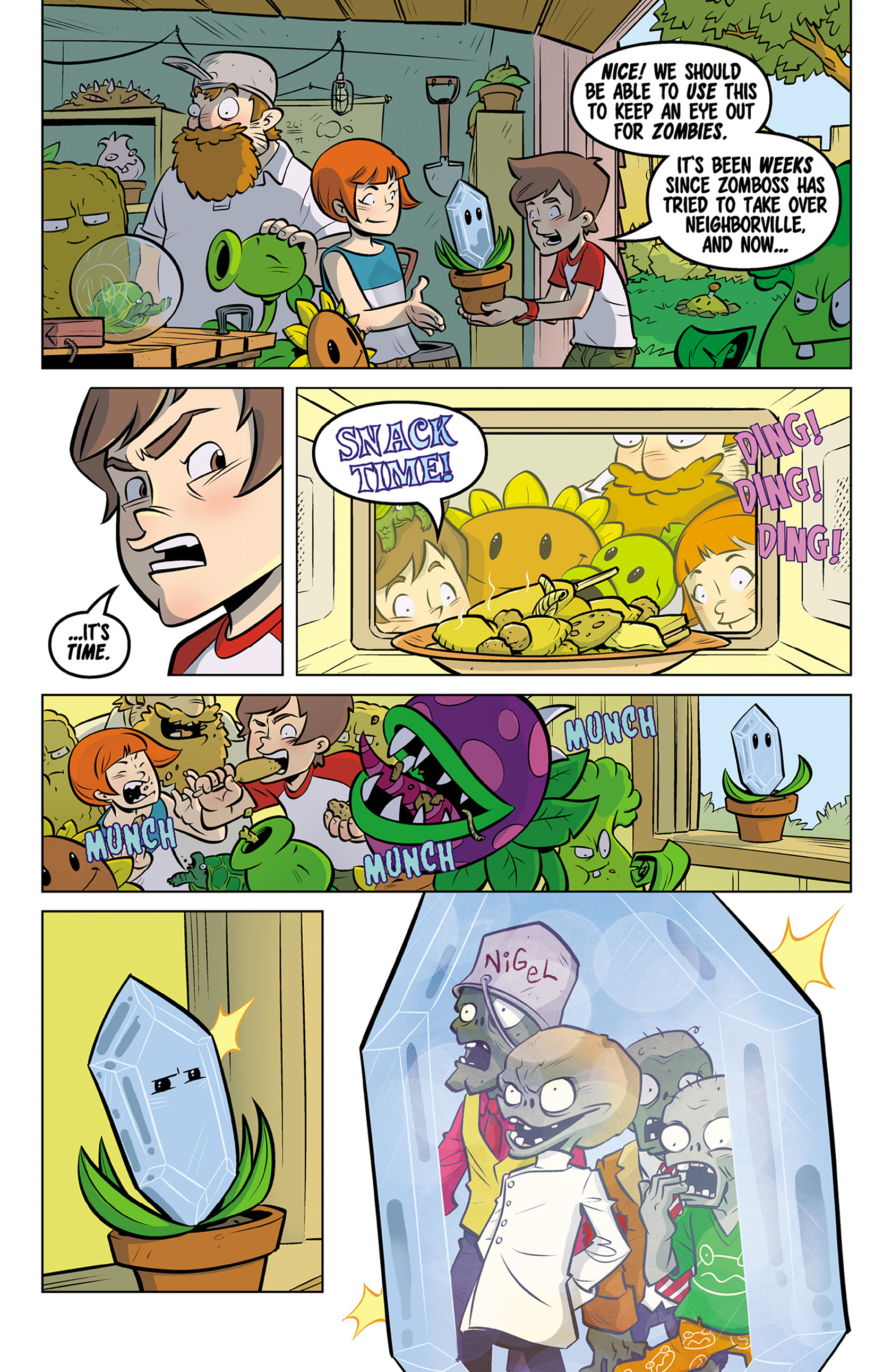 Read online Plants vs. Zombies: Bully For You comic -  Issue #1 - 12