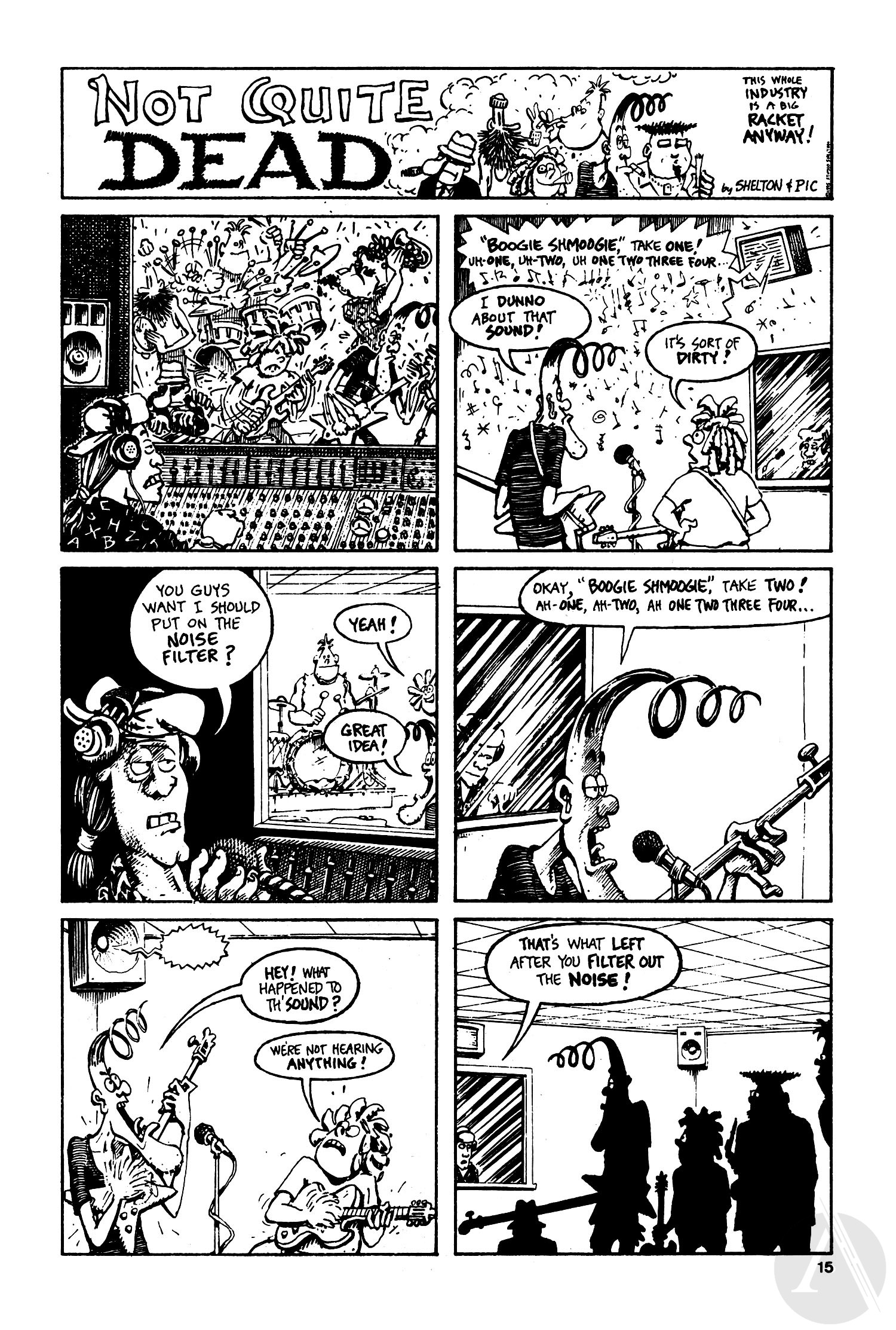Read online Not Quite Dead comic -  Issue #3 - 17