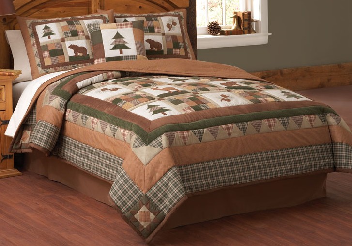 Cabin Creek Bedding: With Moosehead Lodge Quilt You Are ... Cabin Creek Bedding: With Moosehead Lodge Quilt You Are ...