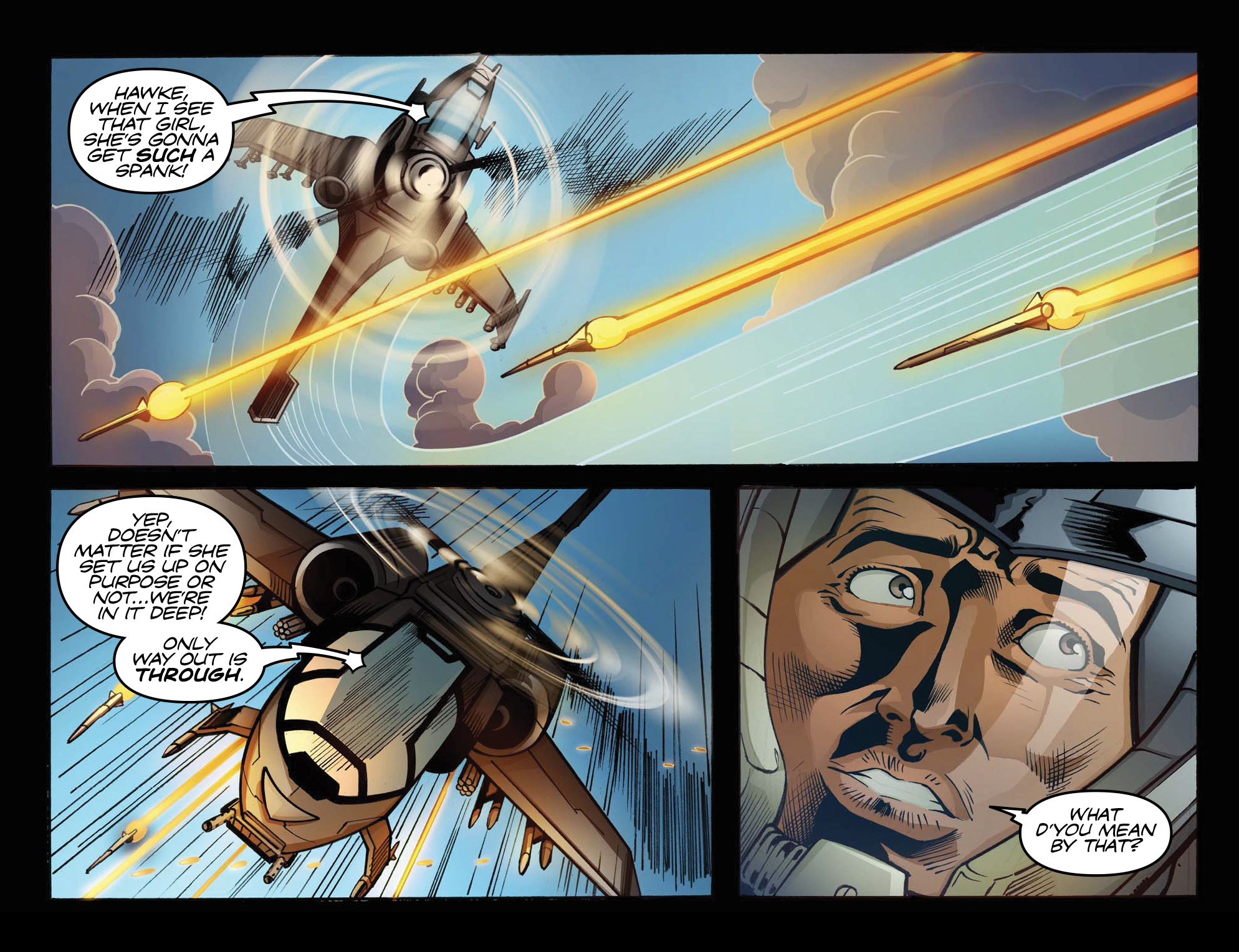 Read online Airwolf Airstrikes comic -  Issue #4 - 27