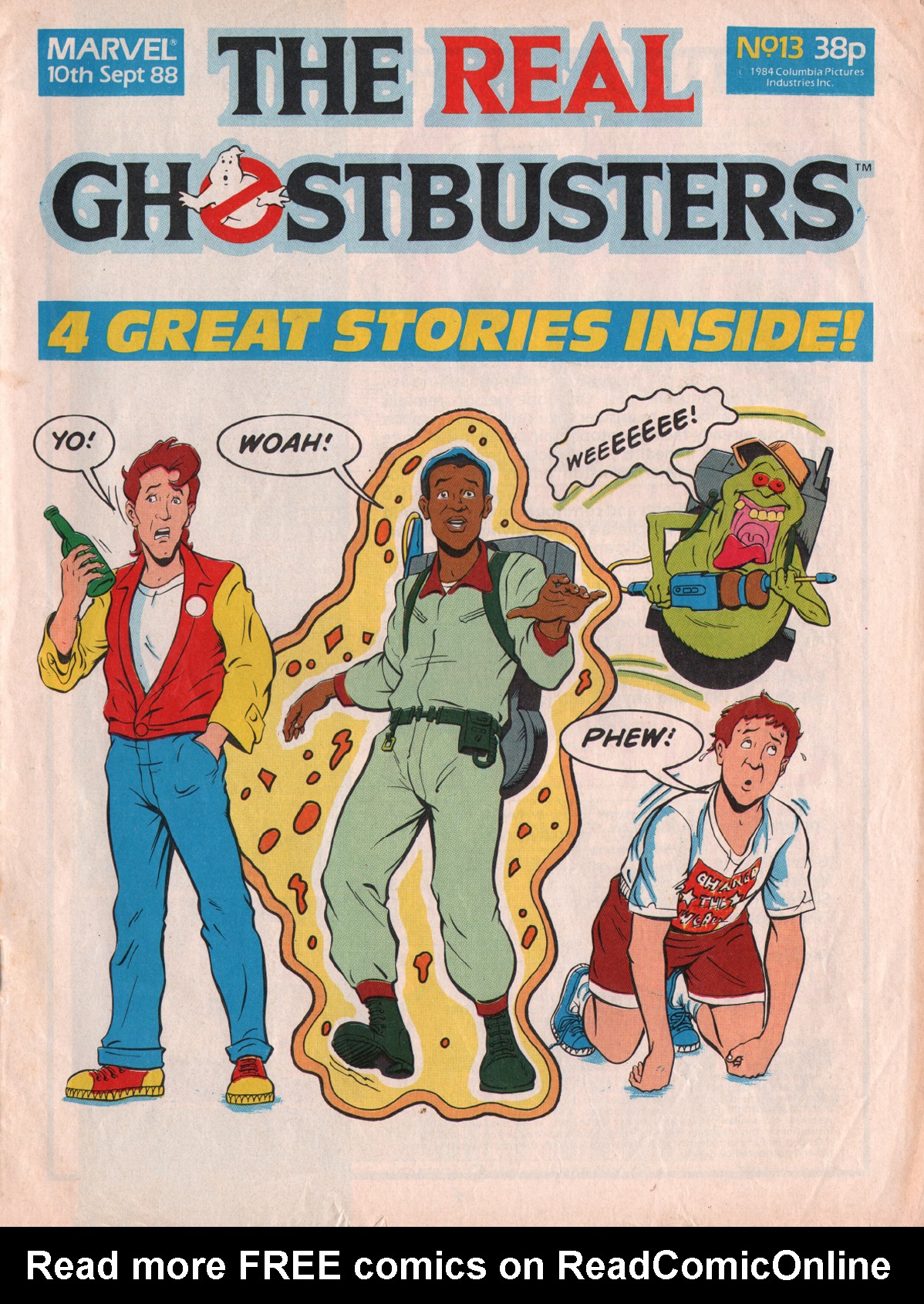 Read online The Real Ghostbusters comic -  Issue #13 - 1