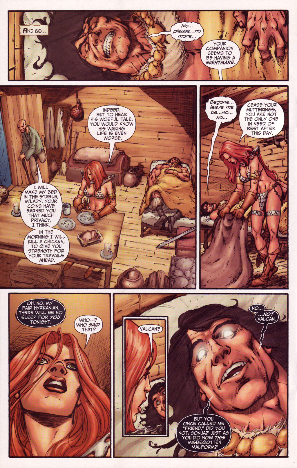 Read online Red Sonja / Claw The Unconquered: Devil's Hands comic -  Issue # TPB - 39