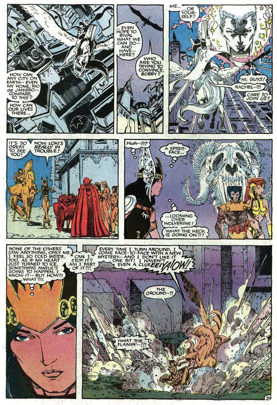 Read online X-Men Annual comic -  Issue #9 - 31