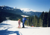 Skiing at Mt. Washington, Comox Valley, Canada