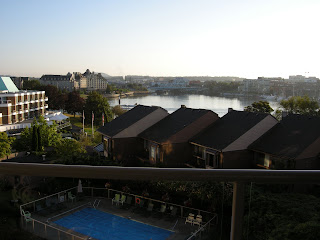 view from a balcony in Victoria, B.C.