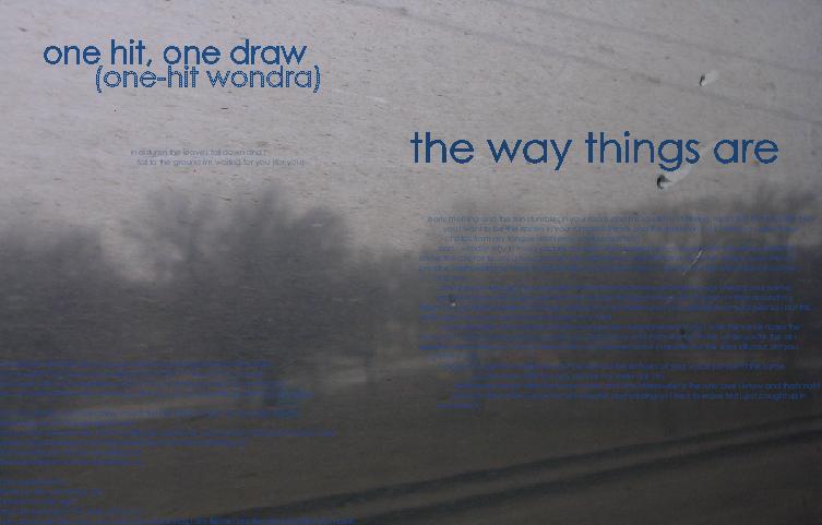 the one-hit wondra