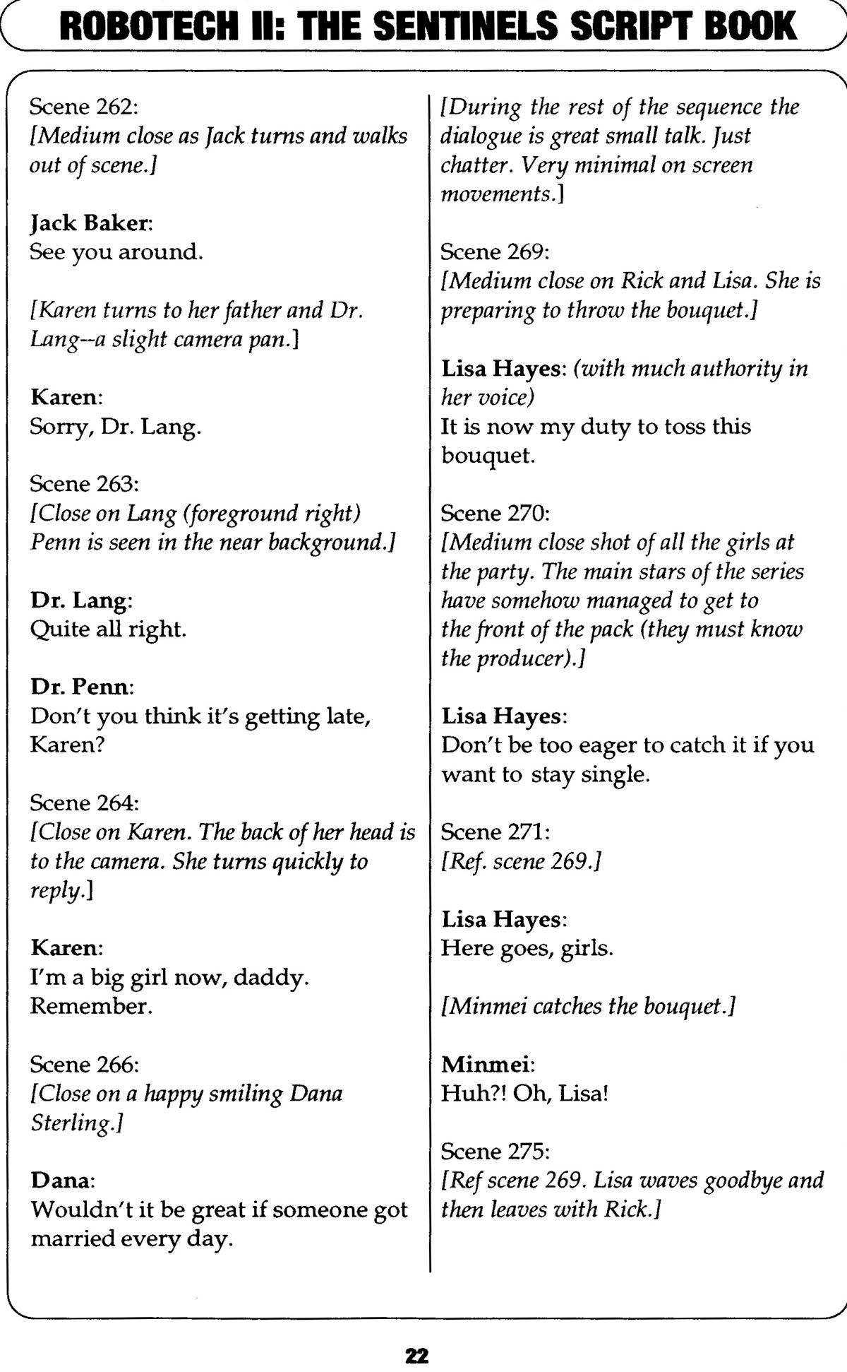 Read online Robotech II: The Sentinels comic -  Issue # _Script Book 1 - 72