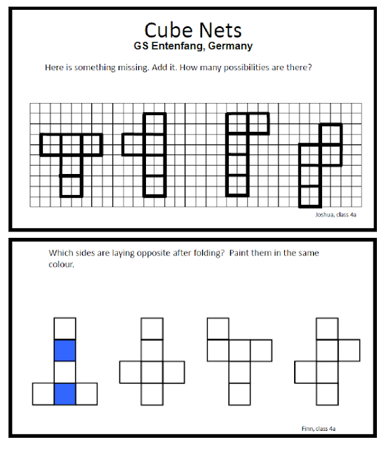 Fun and Math Cube Nets