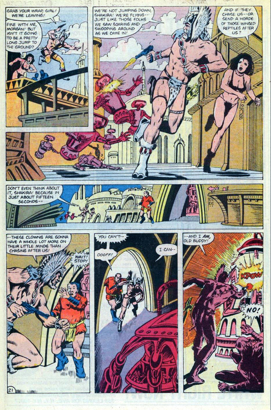 Read online Warlord (1976) comic -  Issue #110 - 22