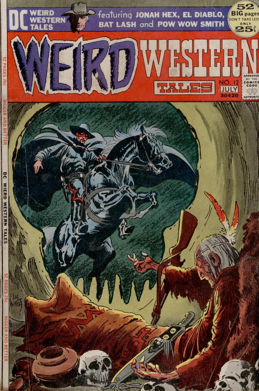 Read online Weird Western Tales (1972) comic -  Issue #12 - 1