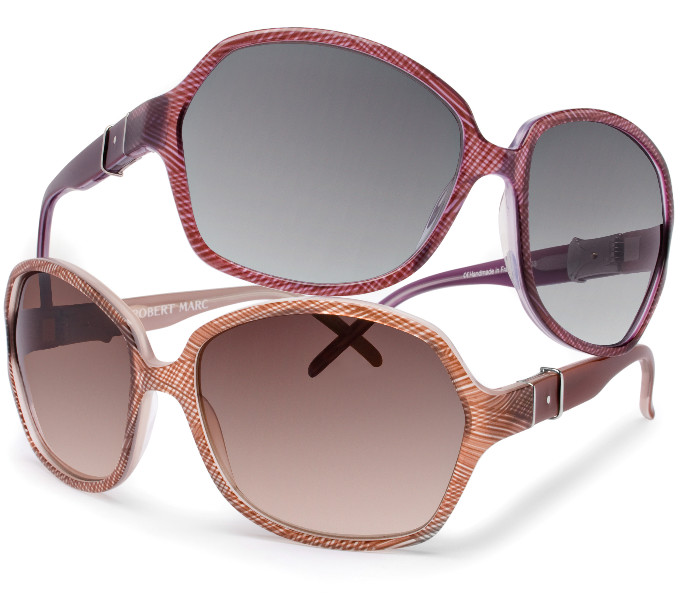 Robert Marc sunglasses - RM629 in Island Violet and Coral Sand (this finish is amazing)