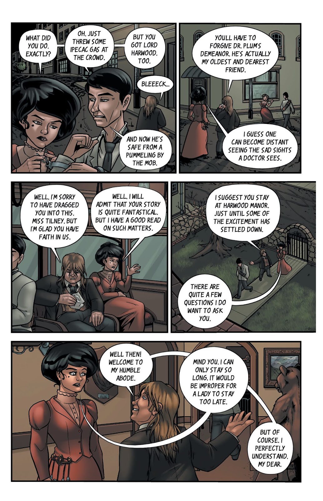 The Trials and Tribulations of Miss Tilney issue 1 - Page 18