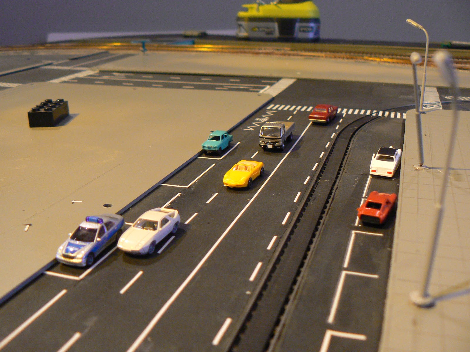 quinntopia An N Scale blog Street Markings in N