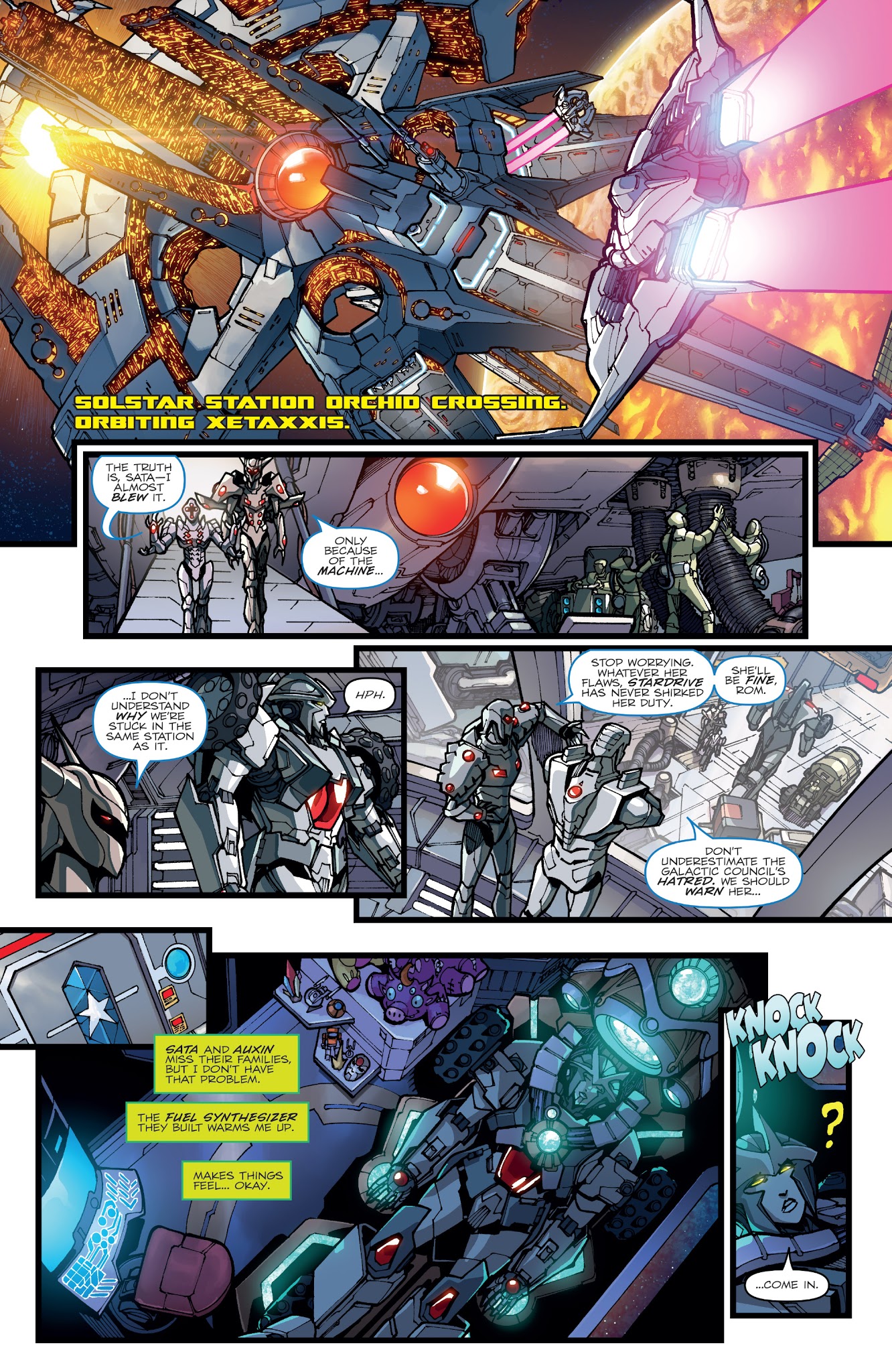 Read online ROM vs. Transformers: Shining Armor comic -  Issue # _TPB 1 - 21