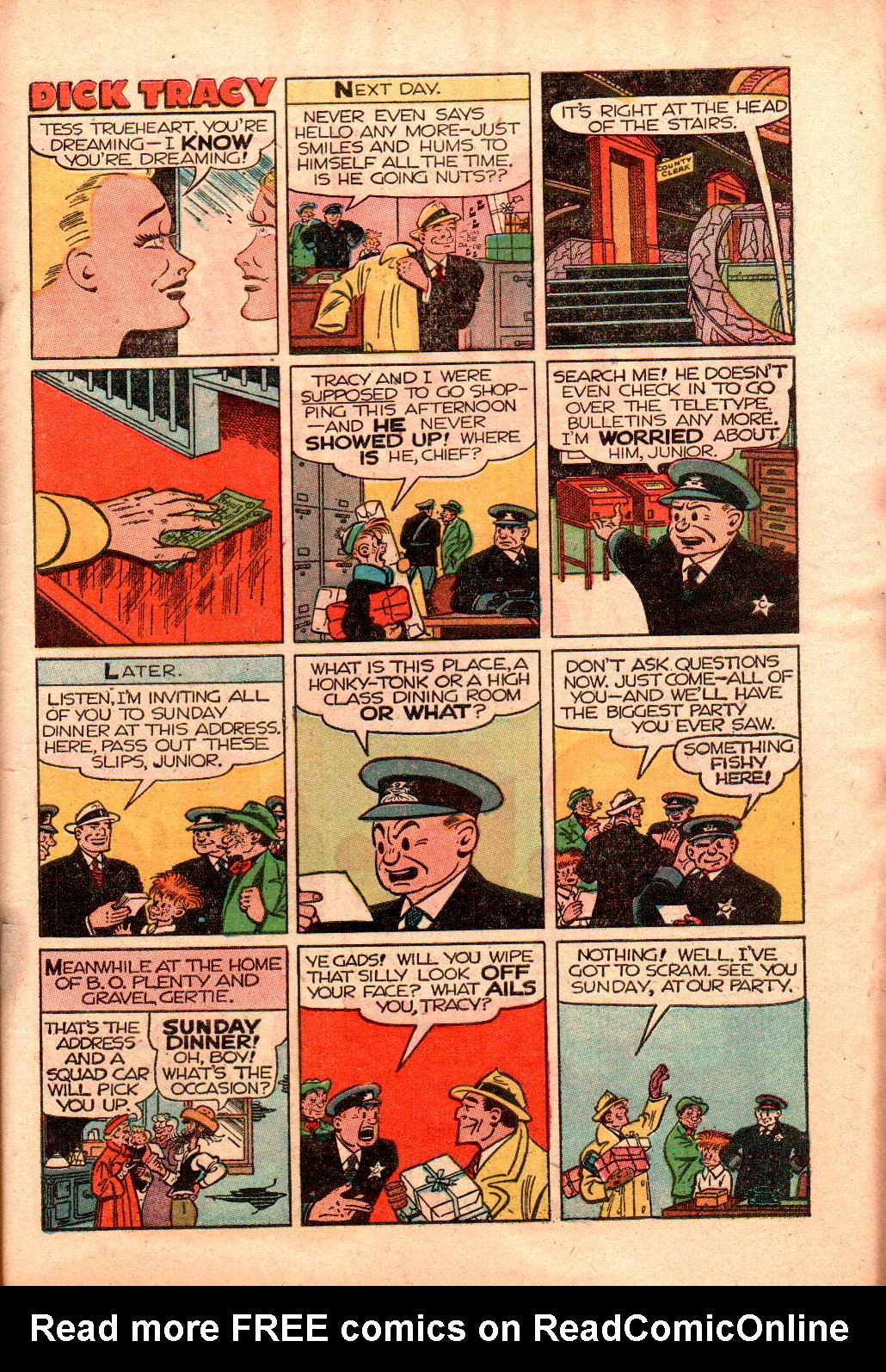 Read online Dick Tracy comic -  Issue #64 - 5