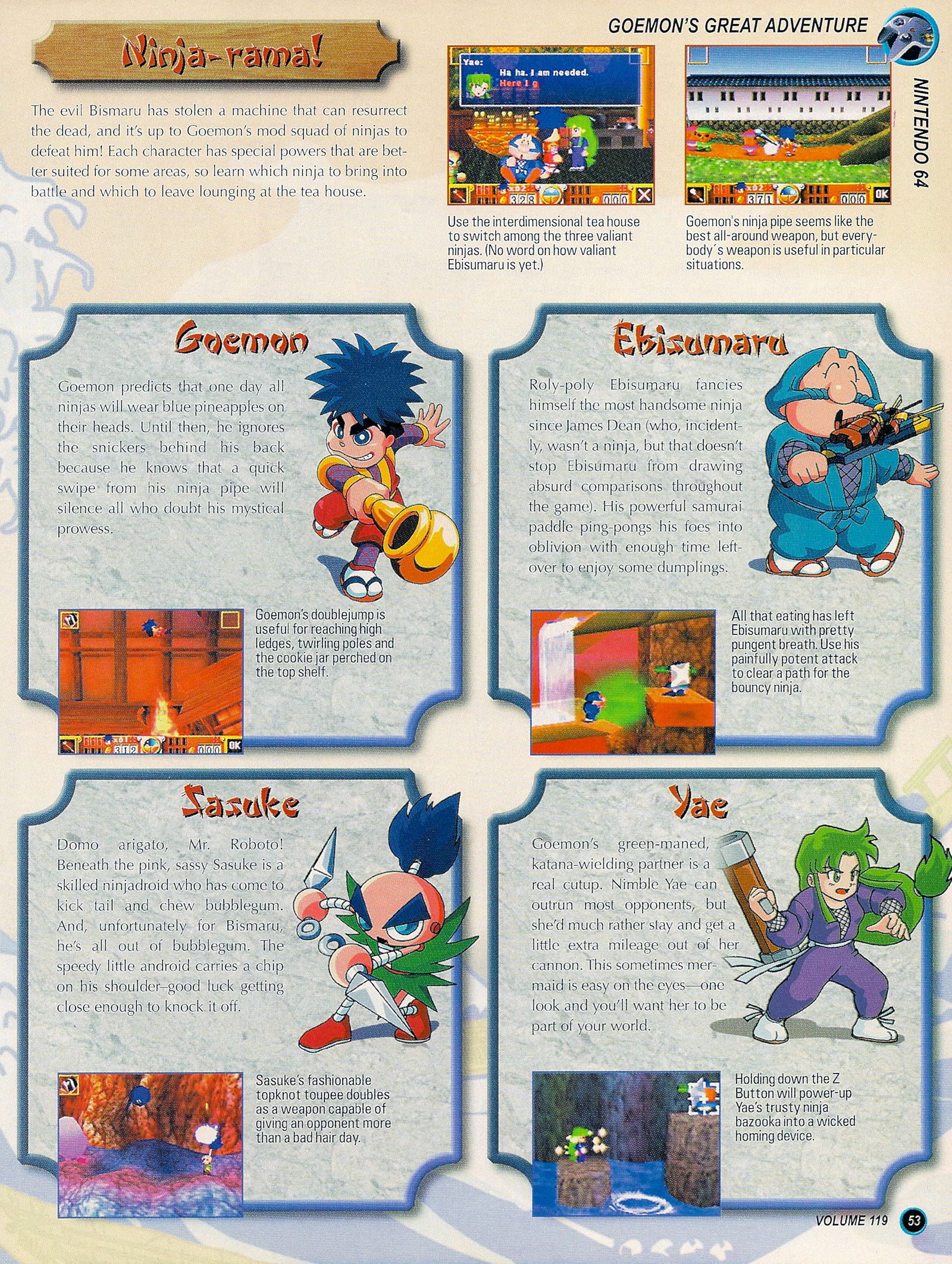 Read online Nintendo Power comic -  Issue #119 - 60