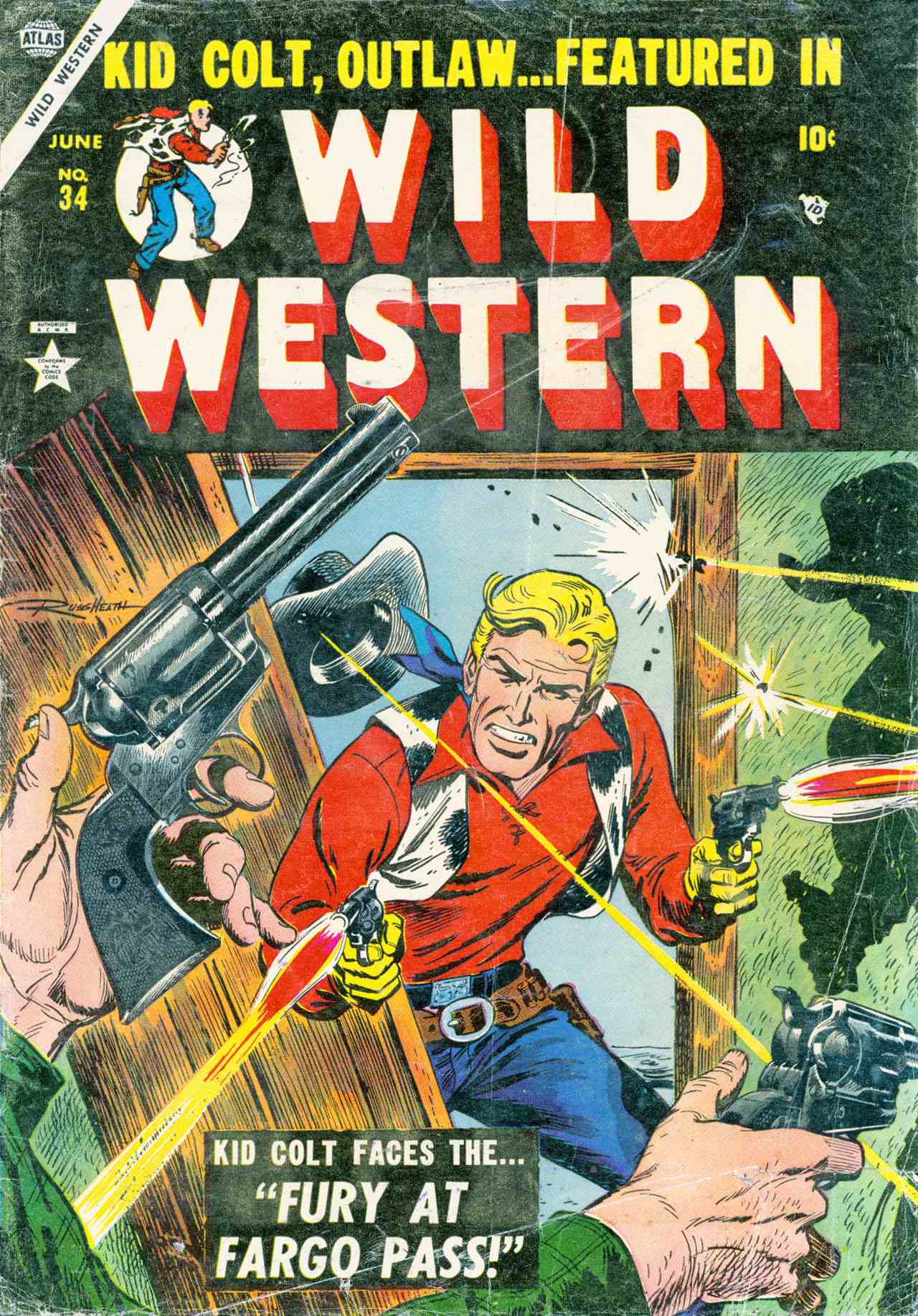 Read online Wild Western comic -  Issue #34 - 1