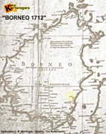 The First  Map Borneo