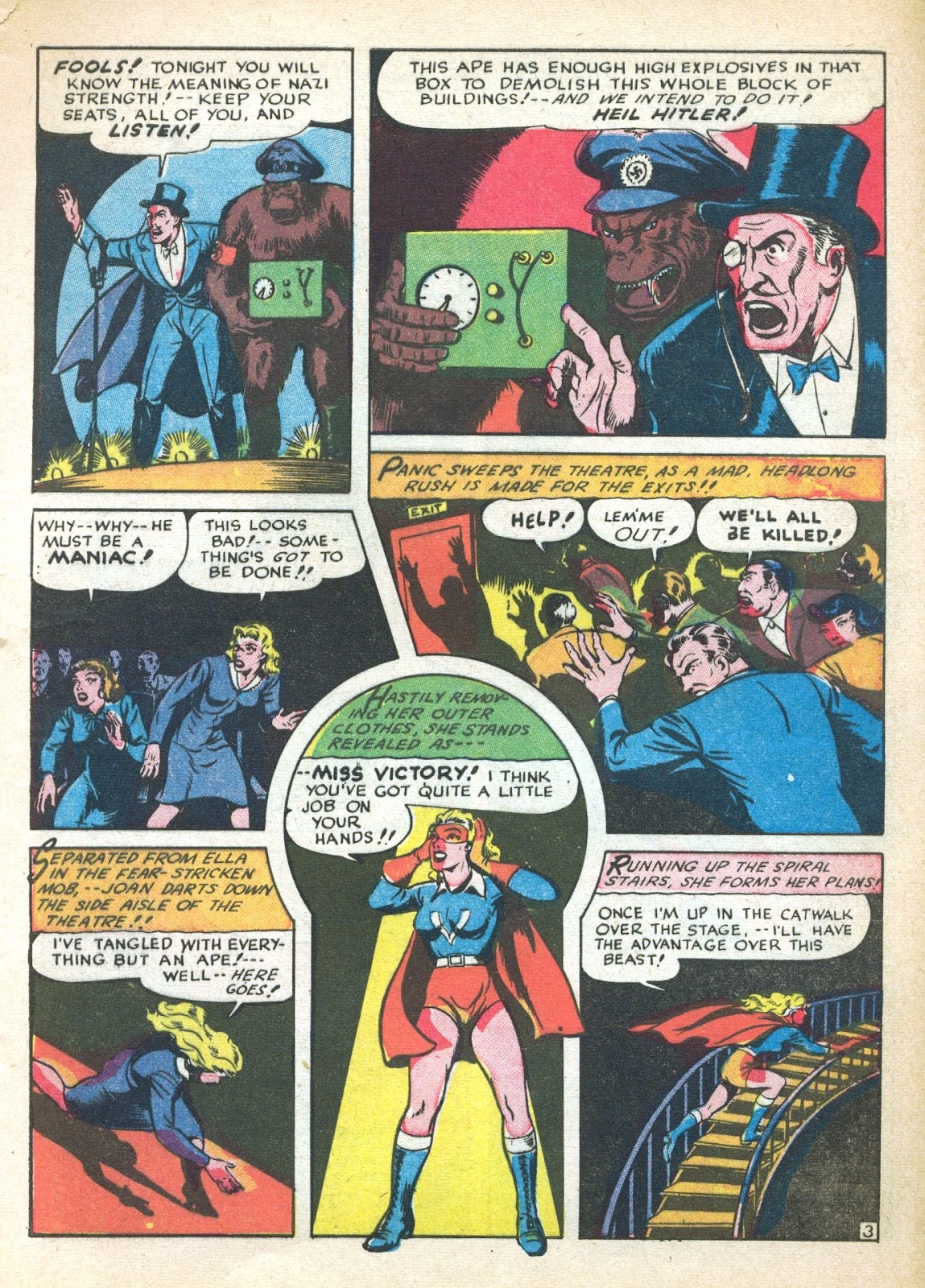 Captain Aero Comics issue 15 - Page 13