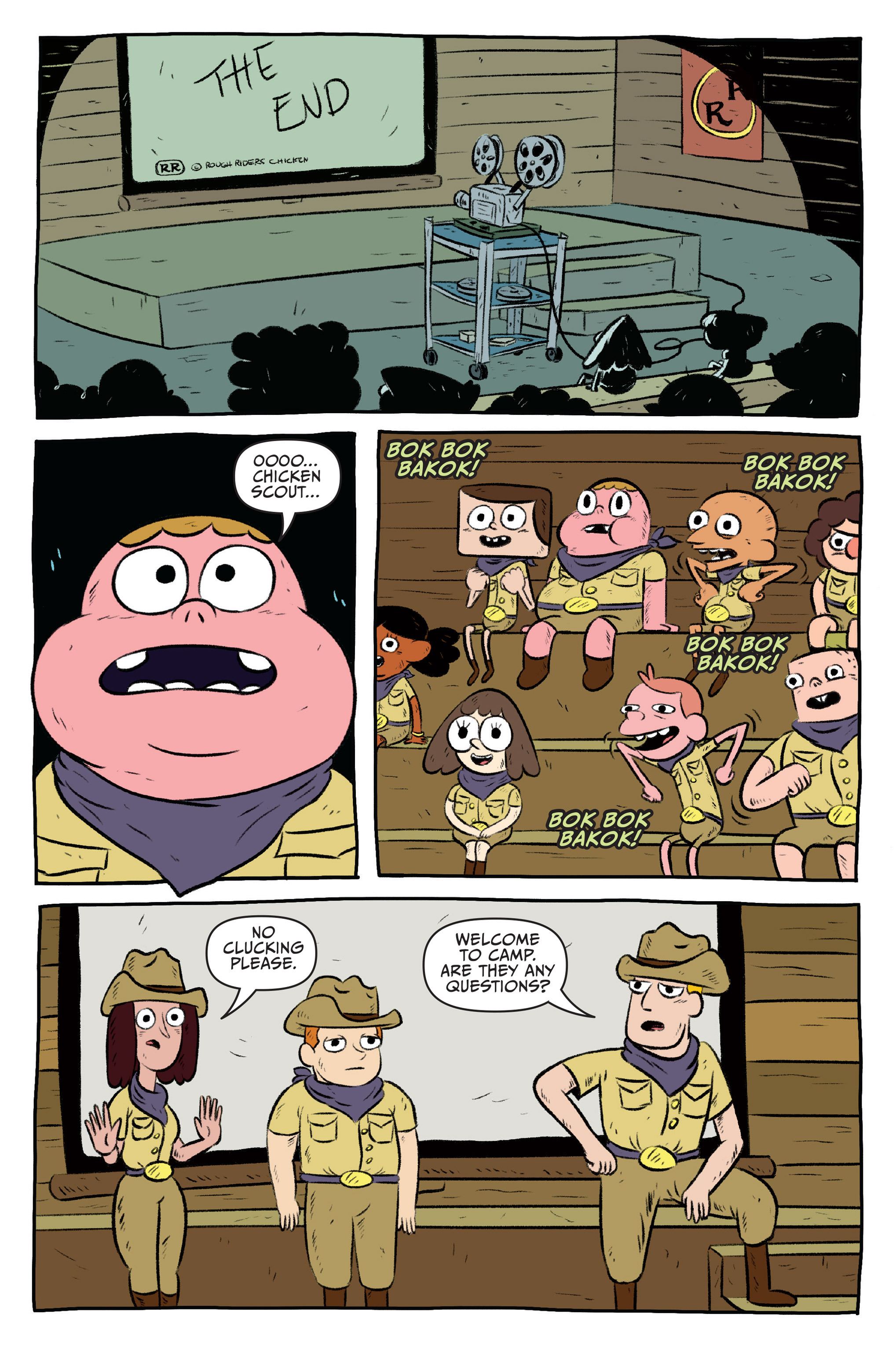 Read online Clarence: Chicken Phantom comic -  Issue # Full - 12