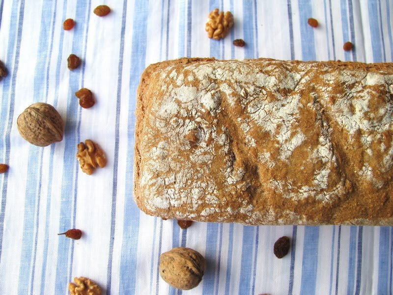 mushitza Whole Wheat Walnut Bread