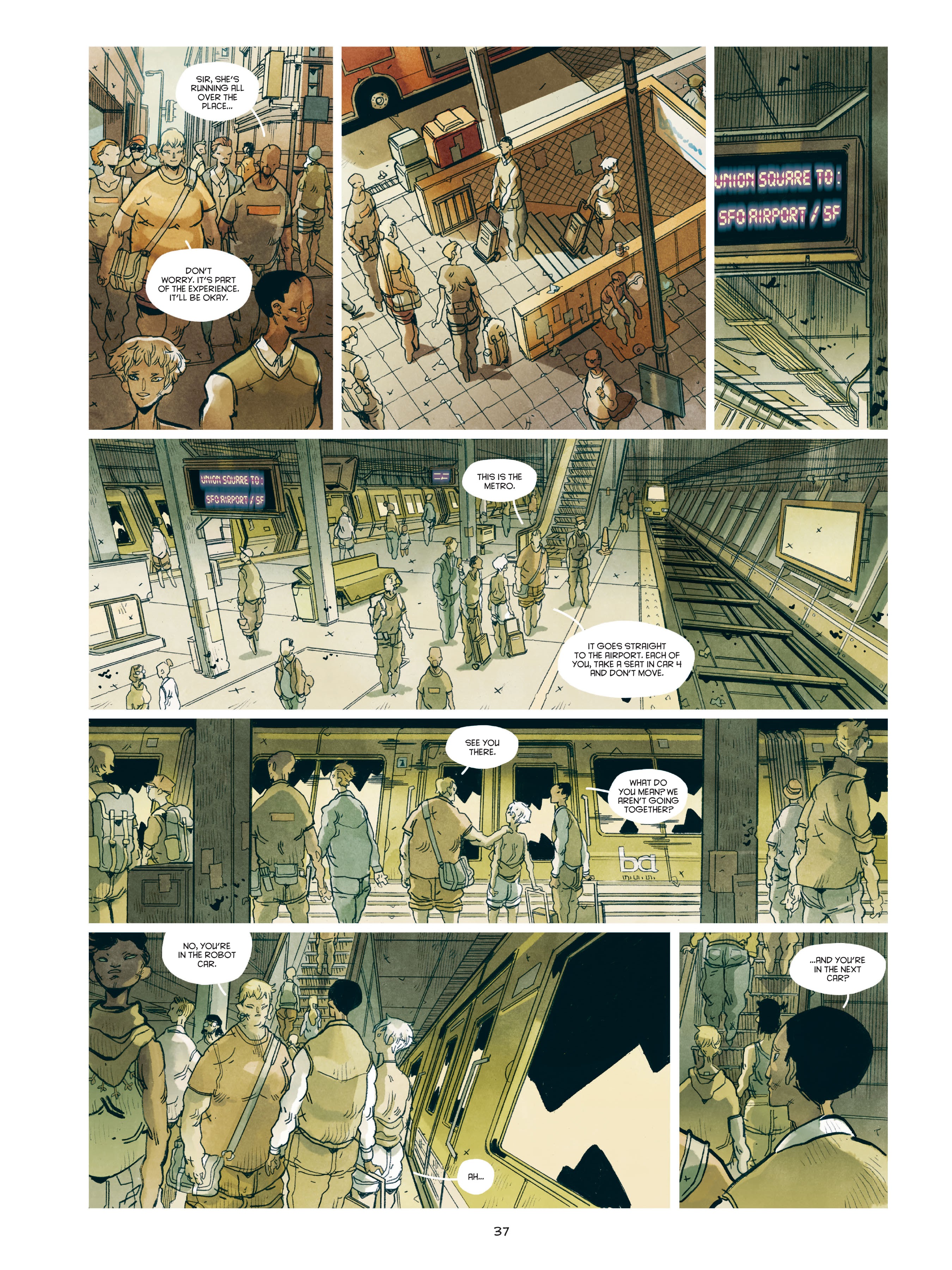 Read online Carbon & Silicon (2021) comic -  Issue #1 - 37