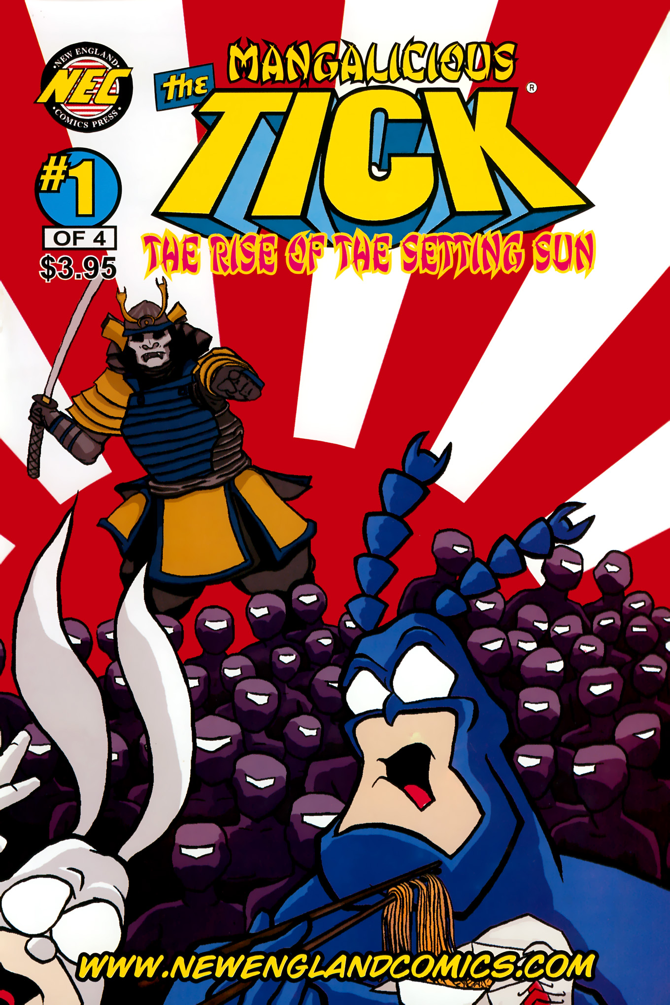 Read online The Mangalicious Tick: Rise of the Setting Sun comic -  Issue #1 - 1