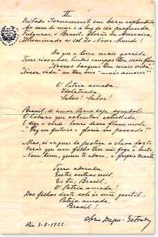 .: Centenário do Hino Nacional Brasileiro