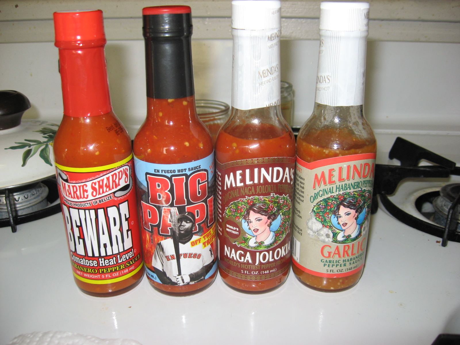 Hot Sauce Junkie The 4 pack....hot sauce junkie fix.....