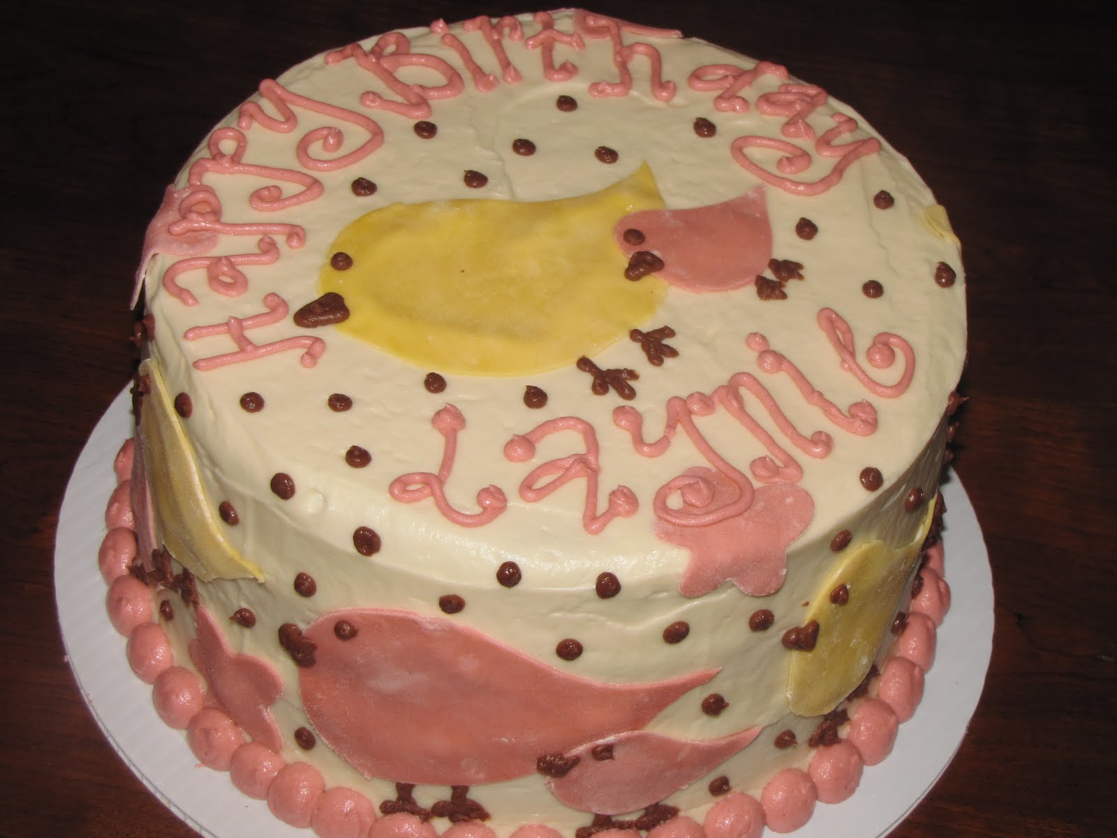 Simply Charming Cakes: 1st Birthday Cake