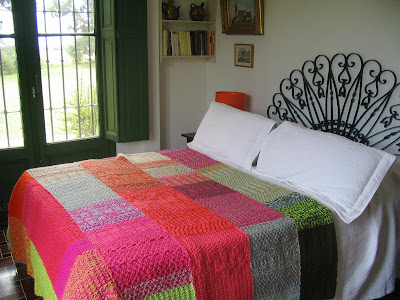 manta+tejida - Abriga tu casa con una manta tejida a crochet o dos agujas