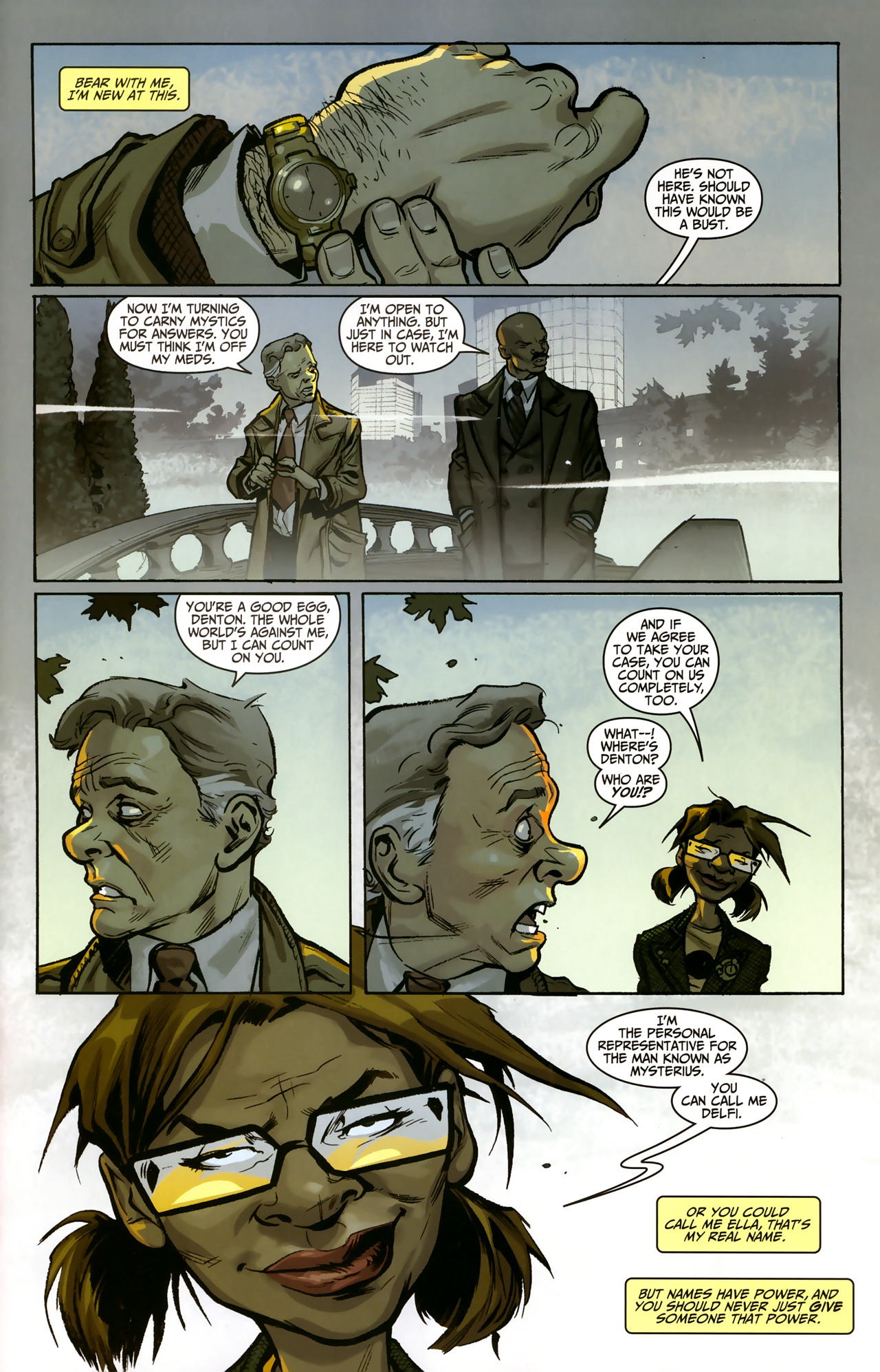 Read online Mysterius comic -  Issue #1 - 2