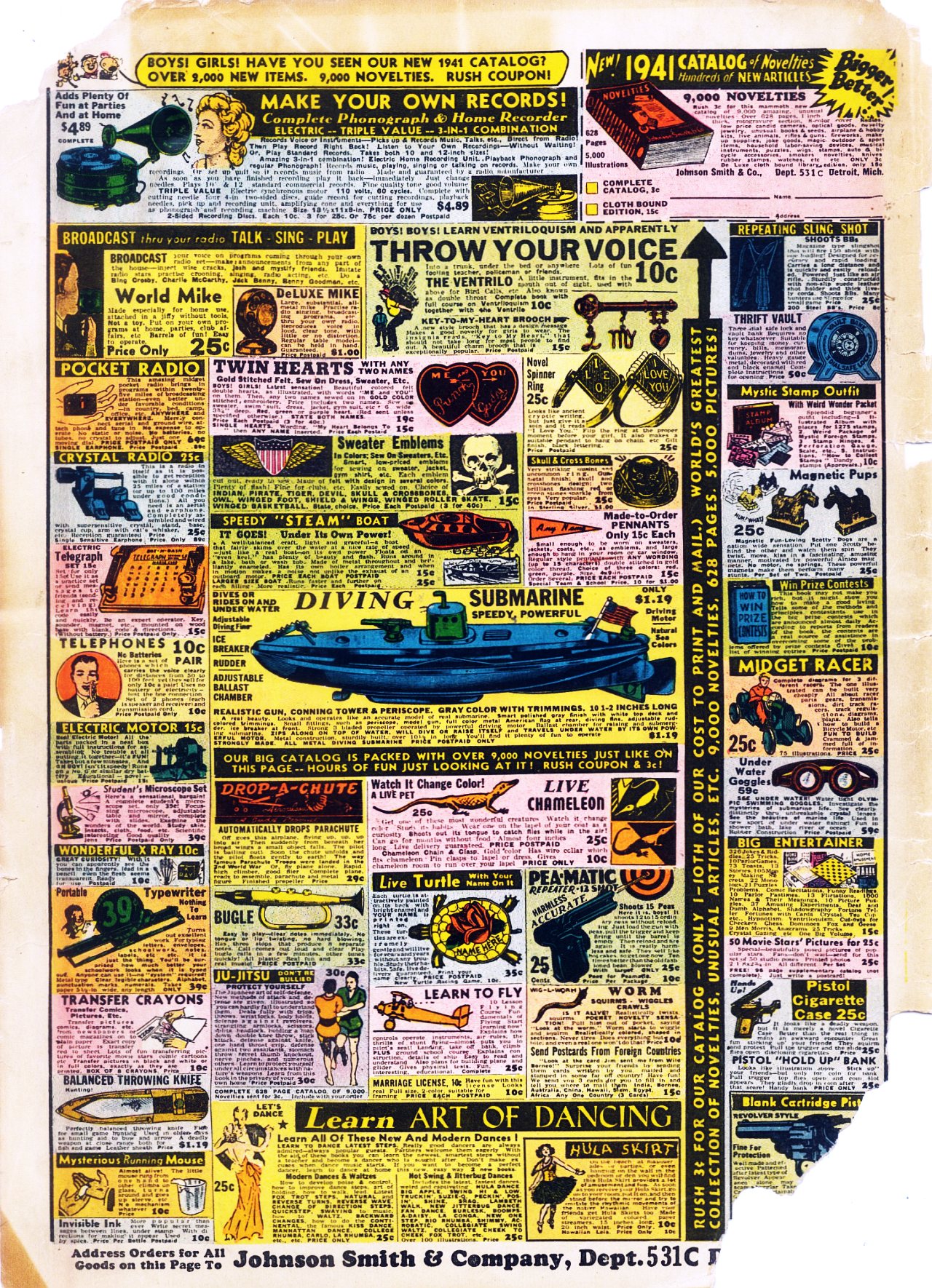 Read online Wings Comics comic -  Issue #4 - 68