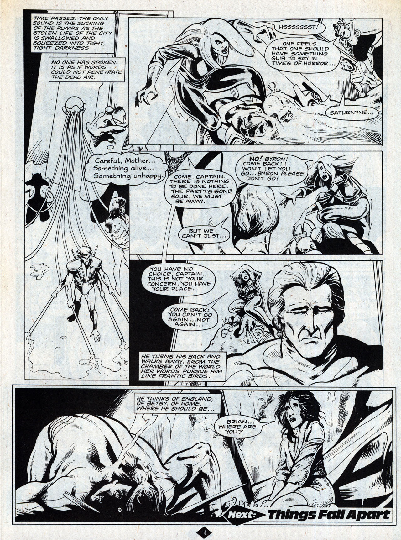 Read online Captain Britain (1985) comic -  Issue #6 - 14