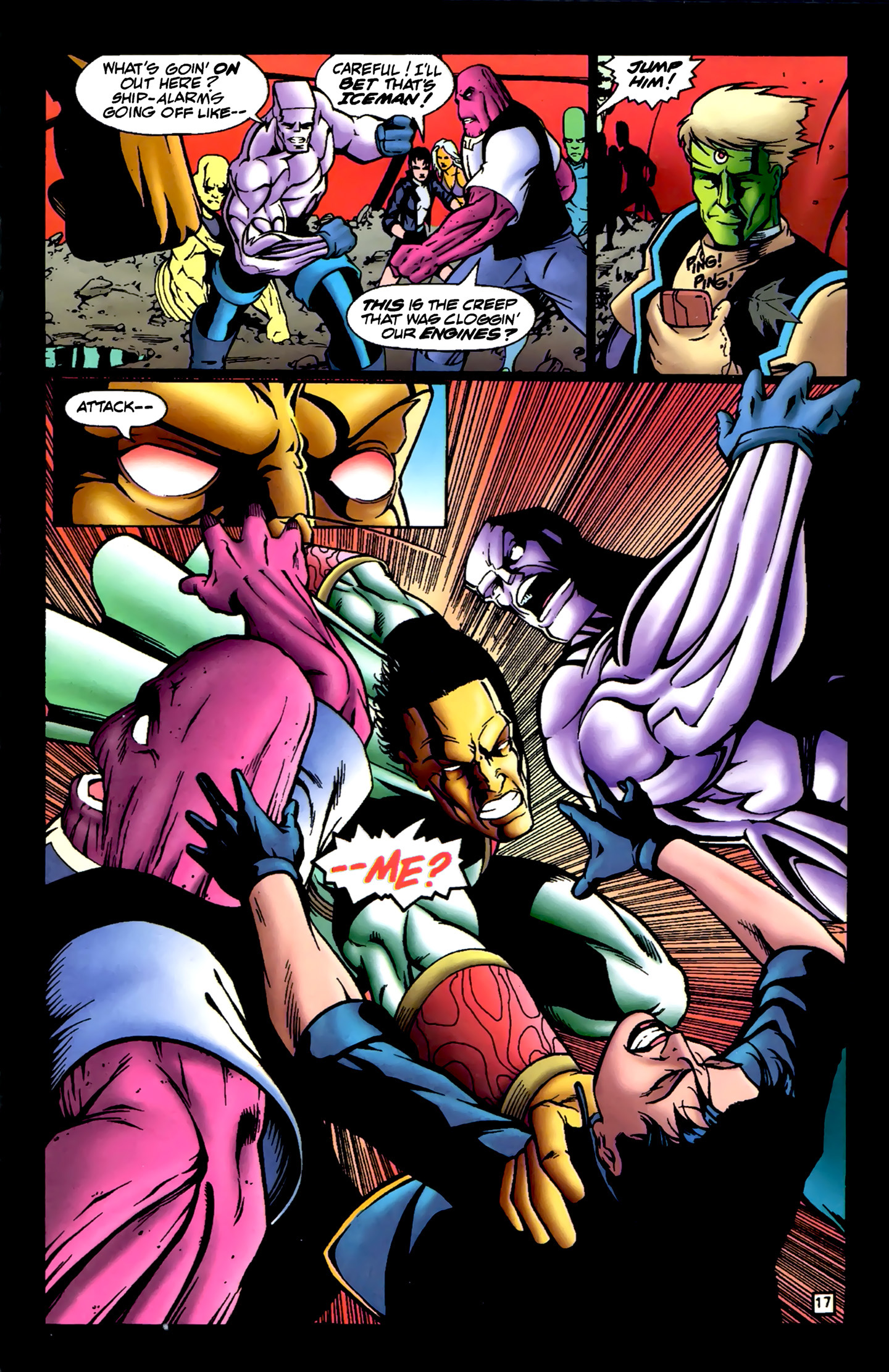 Read online R.E.B.E.L.S. '94 comic -  Issue #13 - 17