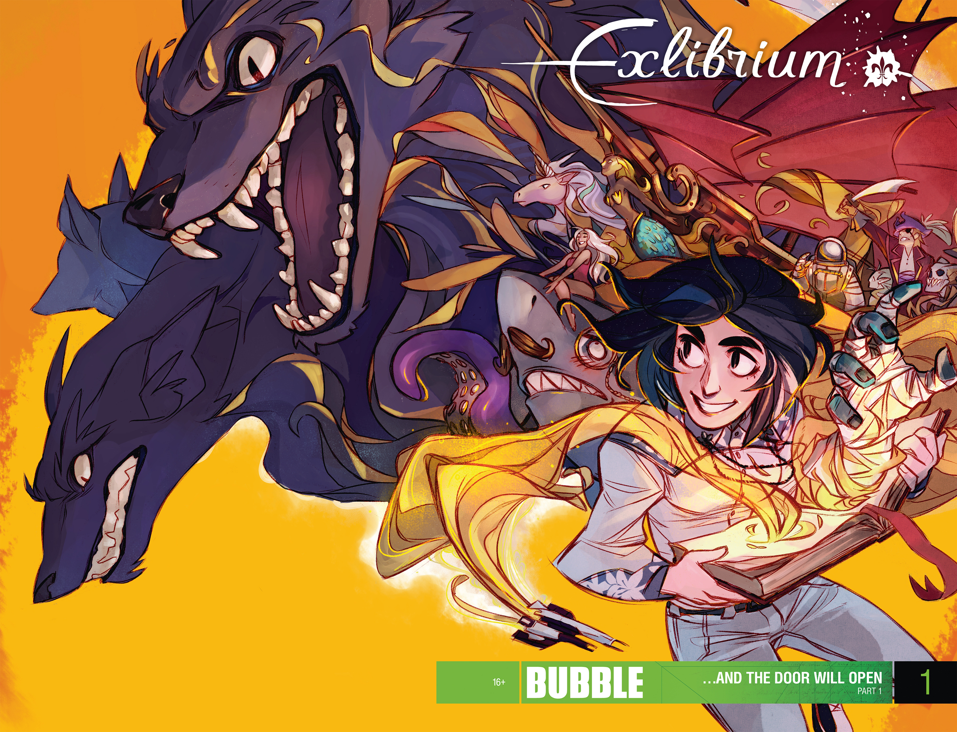 Read online Exlibrium comic -  Issue #1 - 1