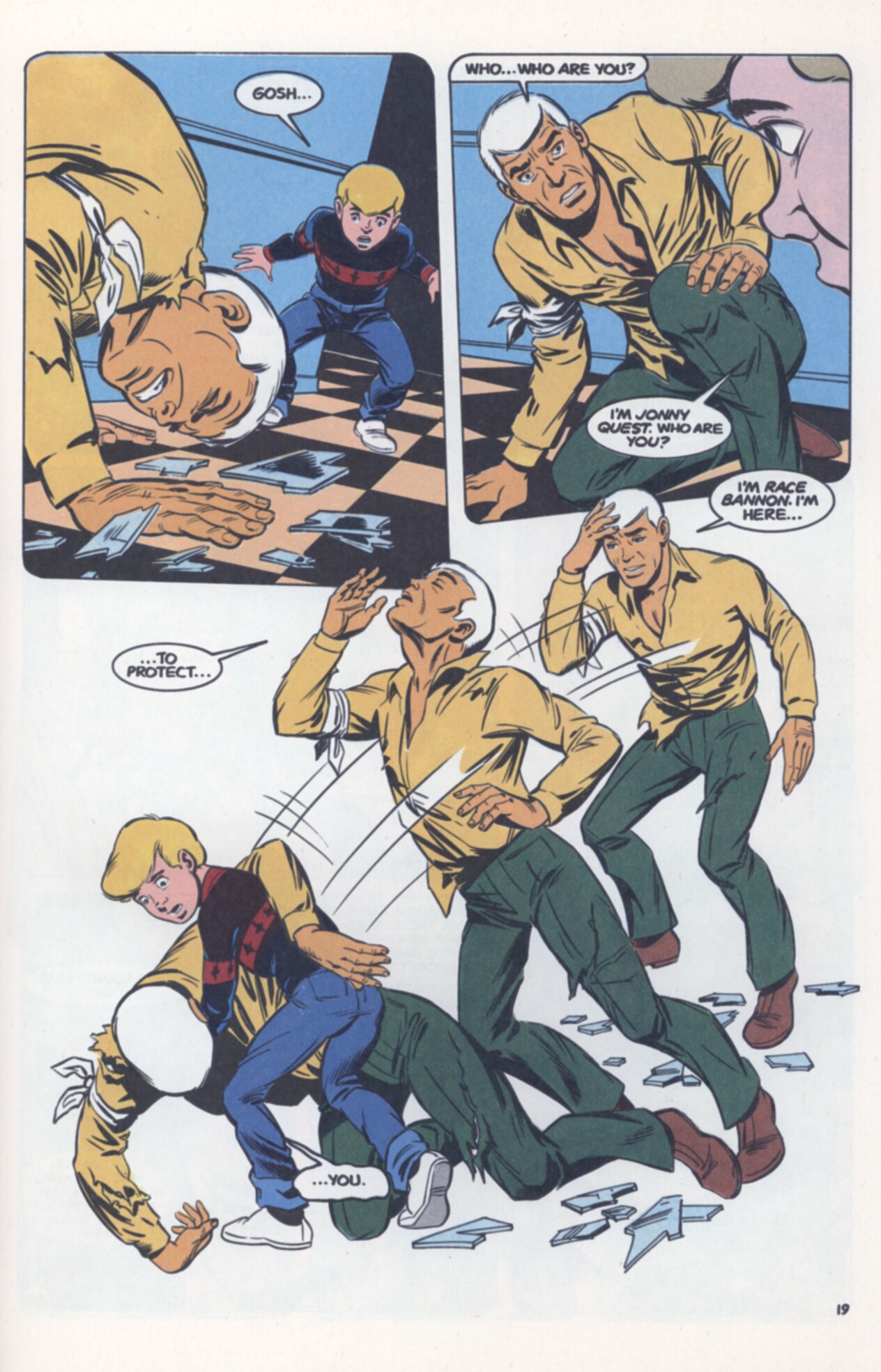 Read online Jonny Quest comic -  Issue #2 - 21