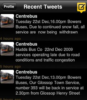 Centerbus Tweet