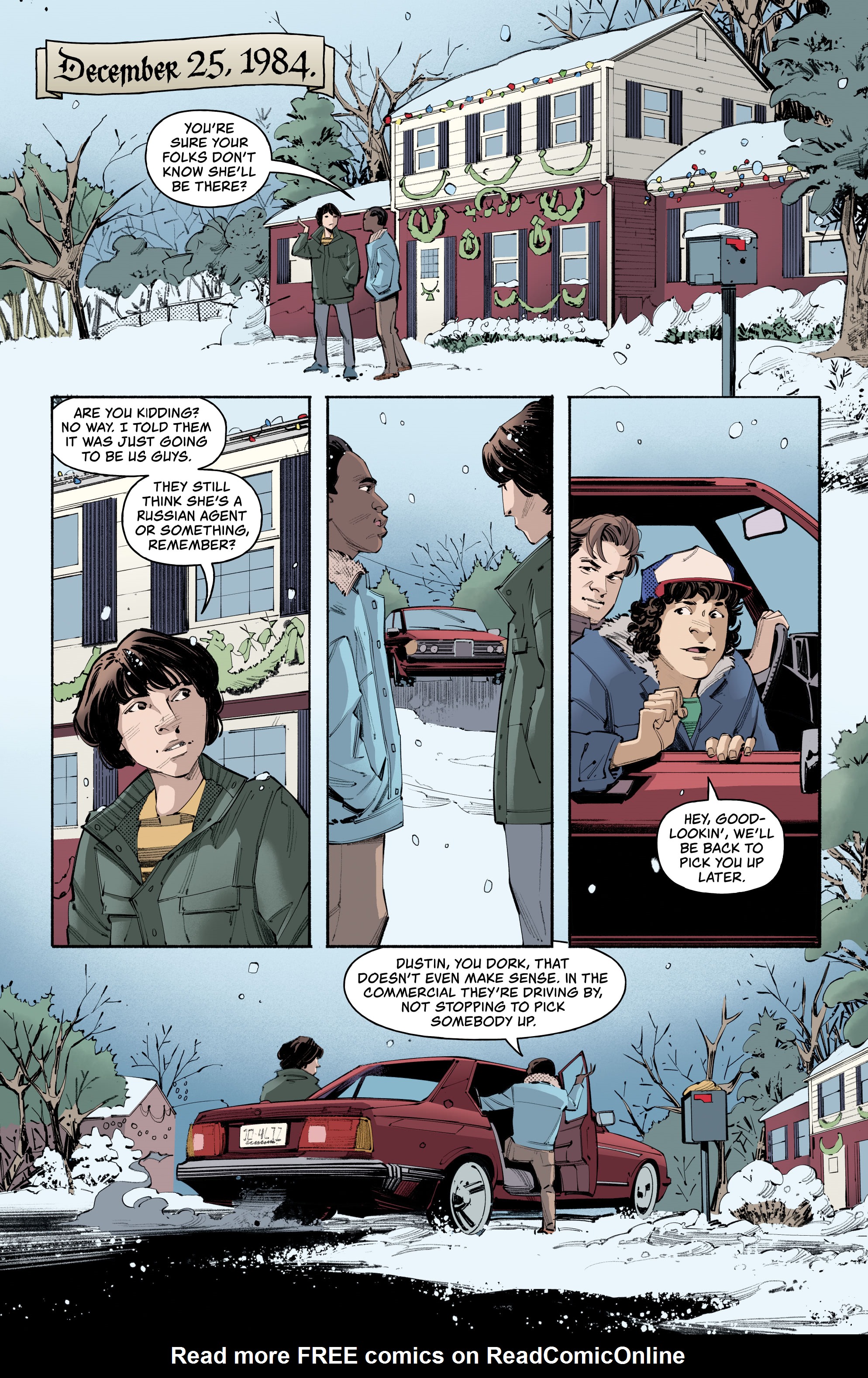 Read online Stranger Things Winter Special one-shot comic -  Issue # Full - 3