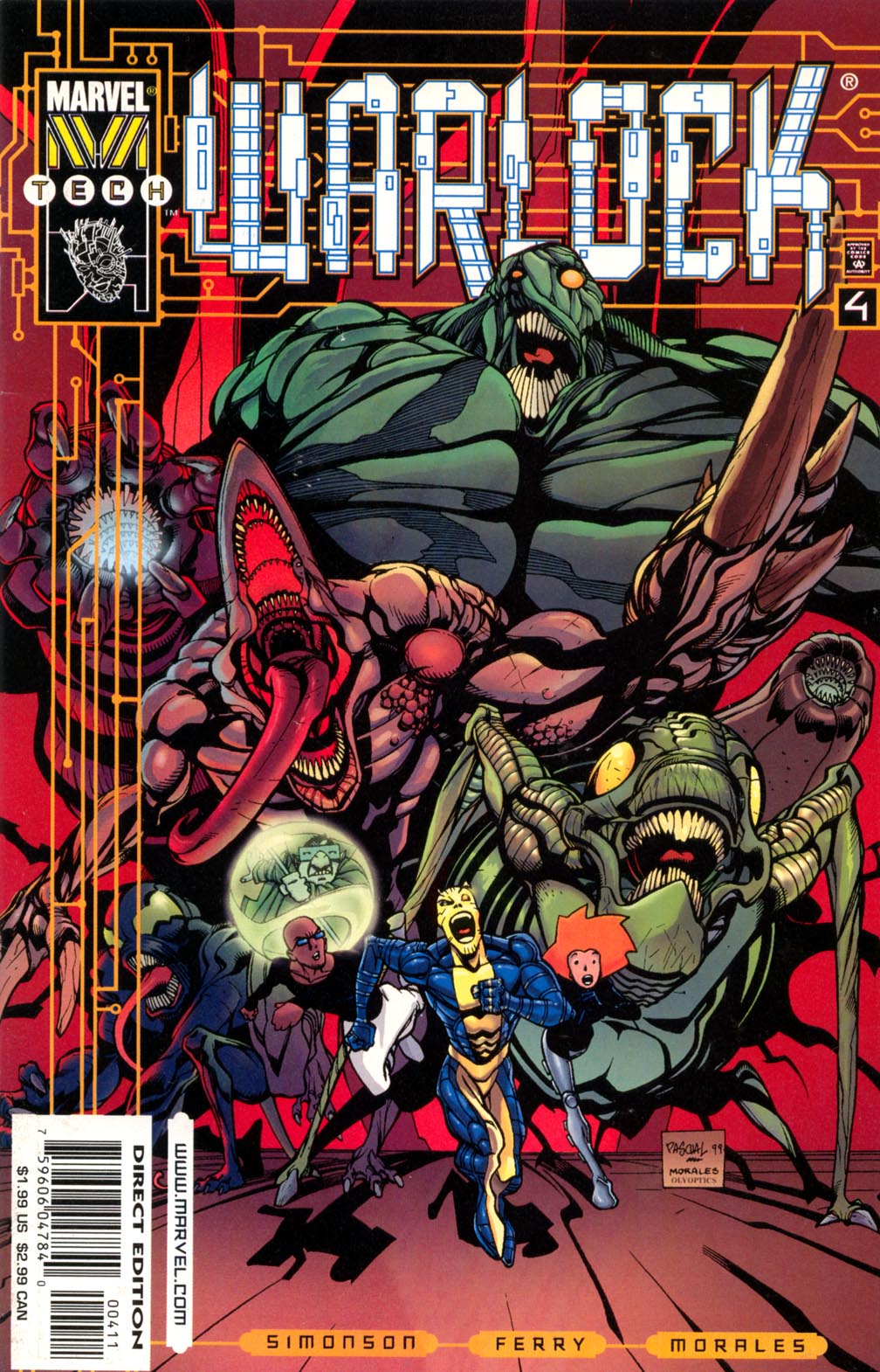 Read online Warlock (1999) comic -  Issue #4 - 2