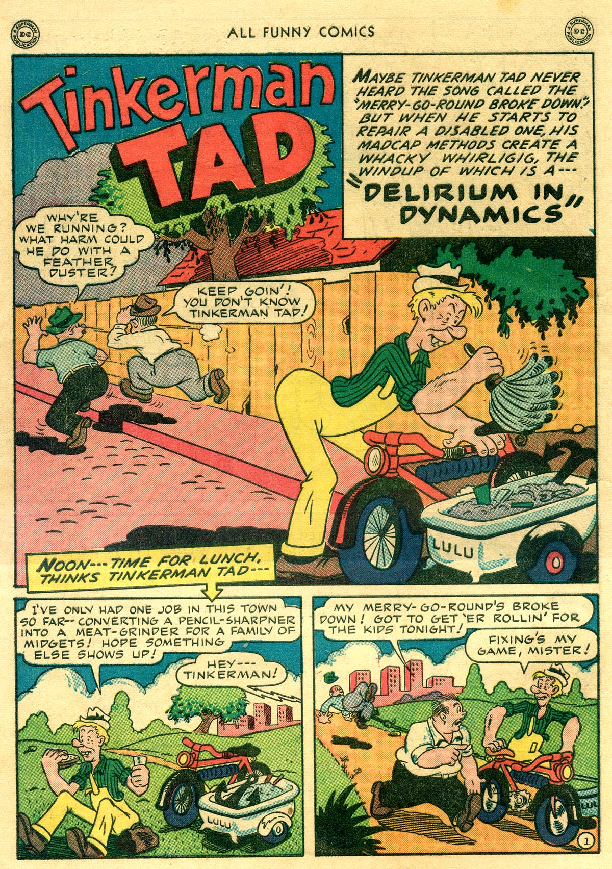Read online All Funny Comics comic -  Issue #9 - 10