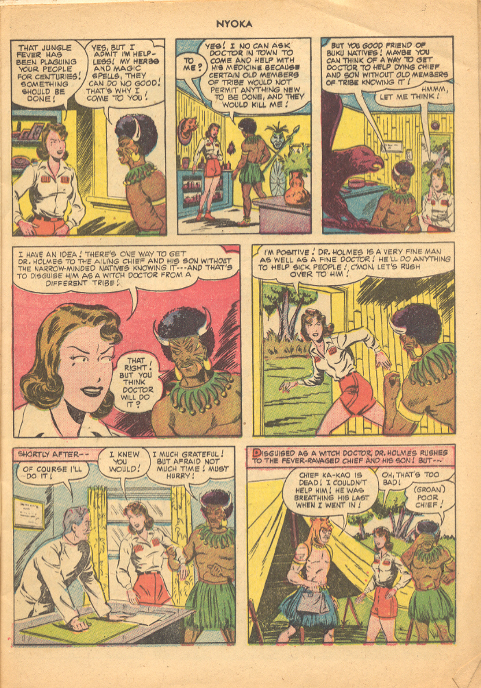 Read online Nyoka the Jungle Girl (1945) comic -  Issue #56 - 5