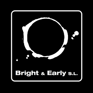 Bright & Early white logo