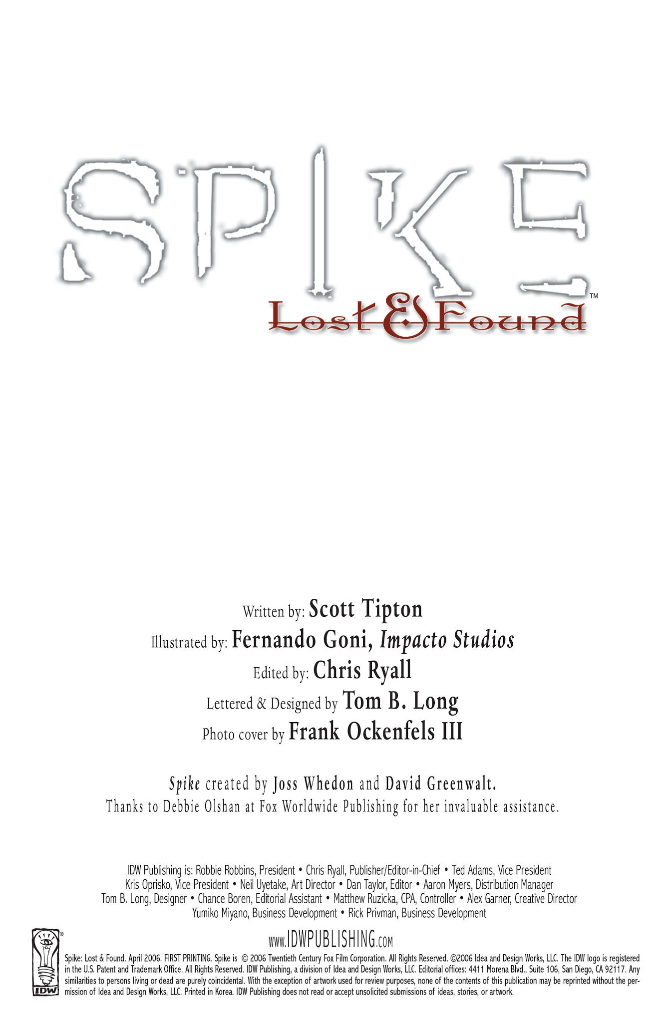 Read online Spike: Lost & Found comic -  Issue # Full - 2