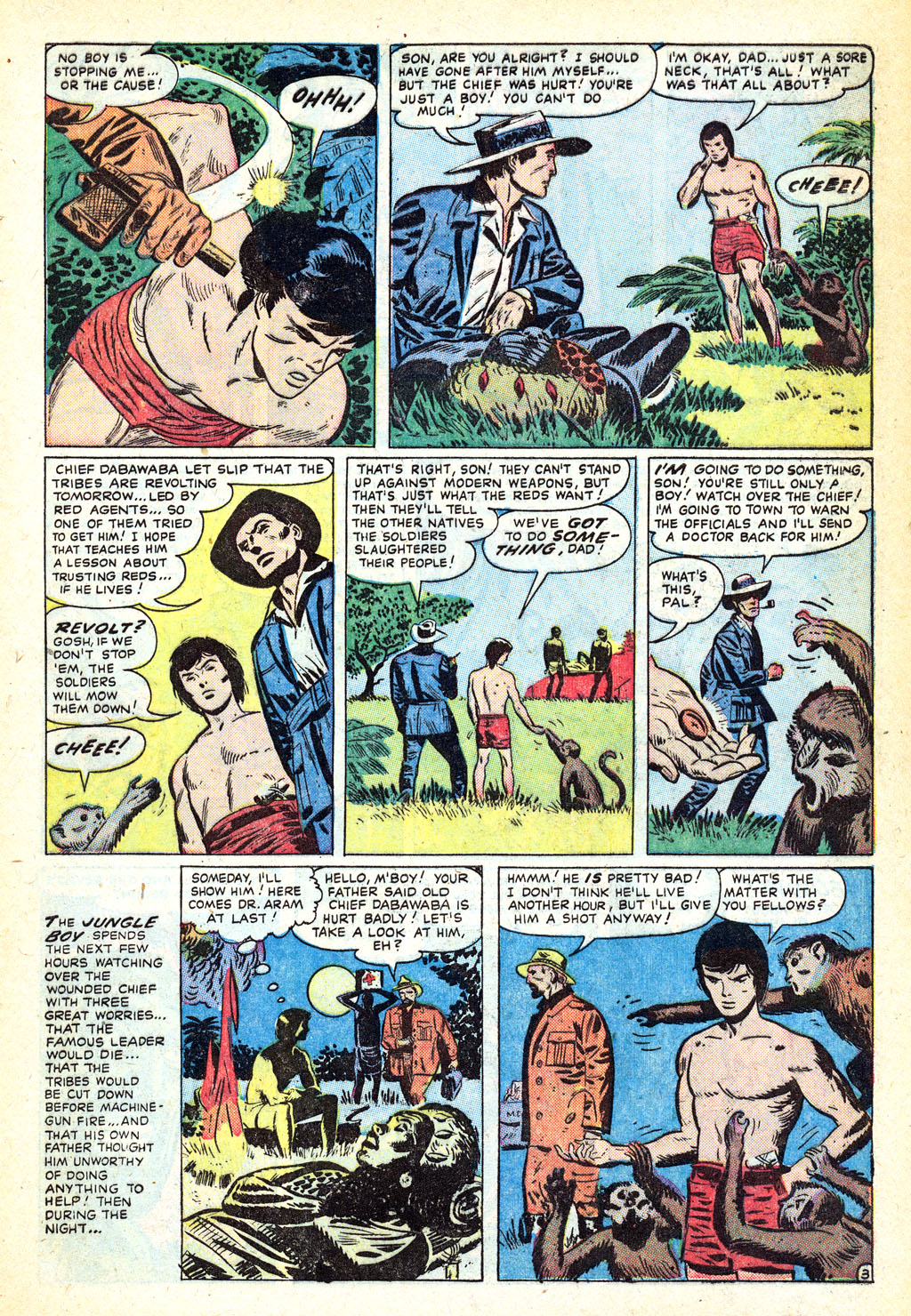 Read online Jungle Action (1954) comic -  Issue #3 - 29