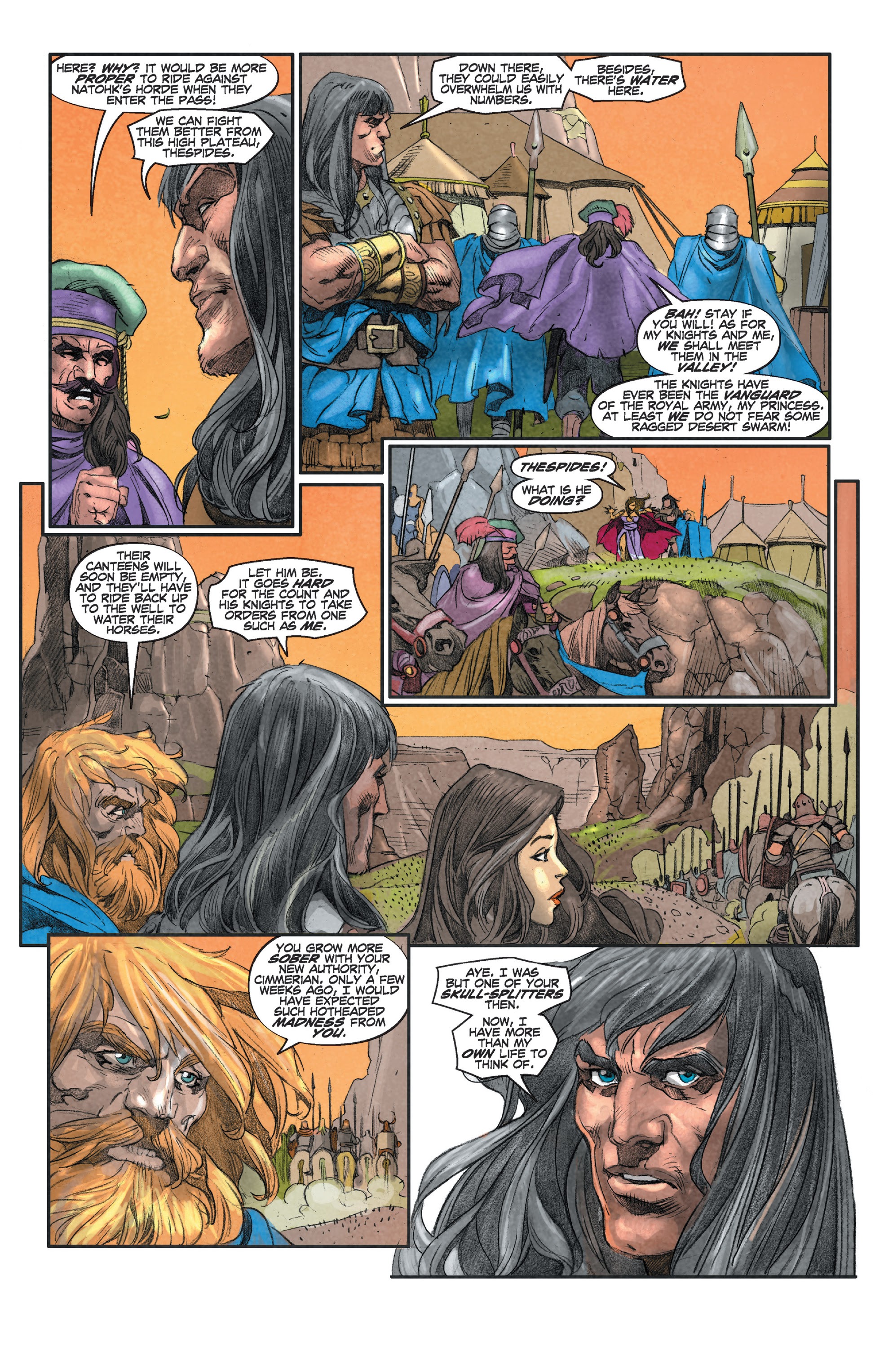 Read online Conan Chronicles Epic Collection comic -  Issue # TPB The Battle of Shamla Pass (Part 1) - 99