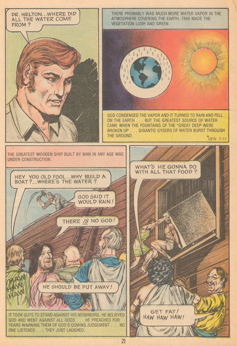 Read online The Crusaders (1974) comic -  Issue #7 - 23