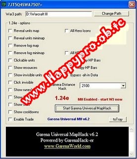 Garena Universal MapHack 6.2 