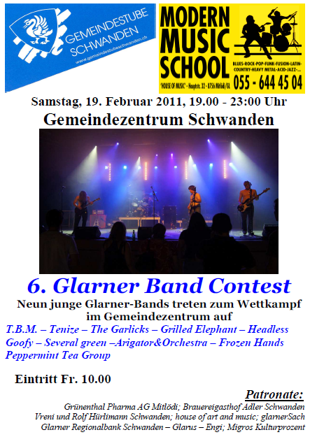 6. Glarner Band Contest