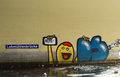 Grafffiti Lohmuehlenbruecke Berlin Alt-Treptow